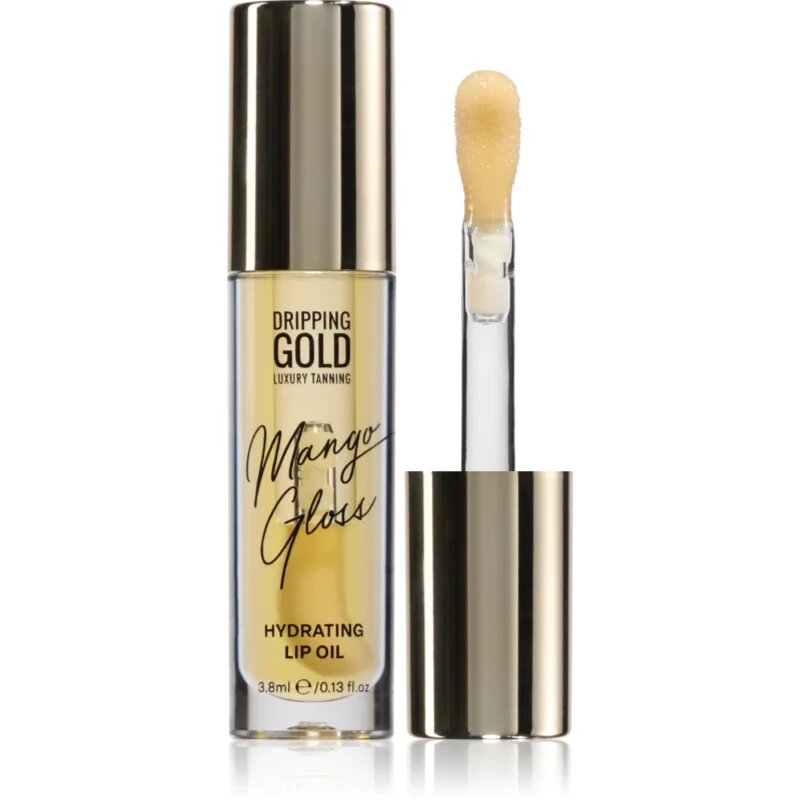 Dripping Gold Hydrating Cherry Gloss ulei pentru buze cu efect de hidratare culoare Mango 38 ml