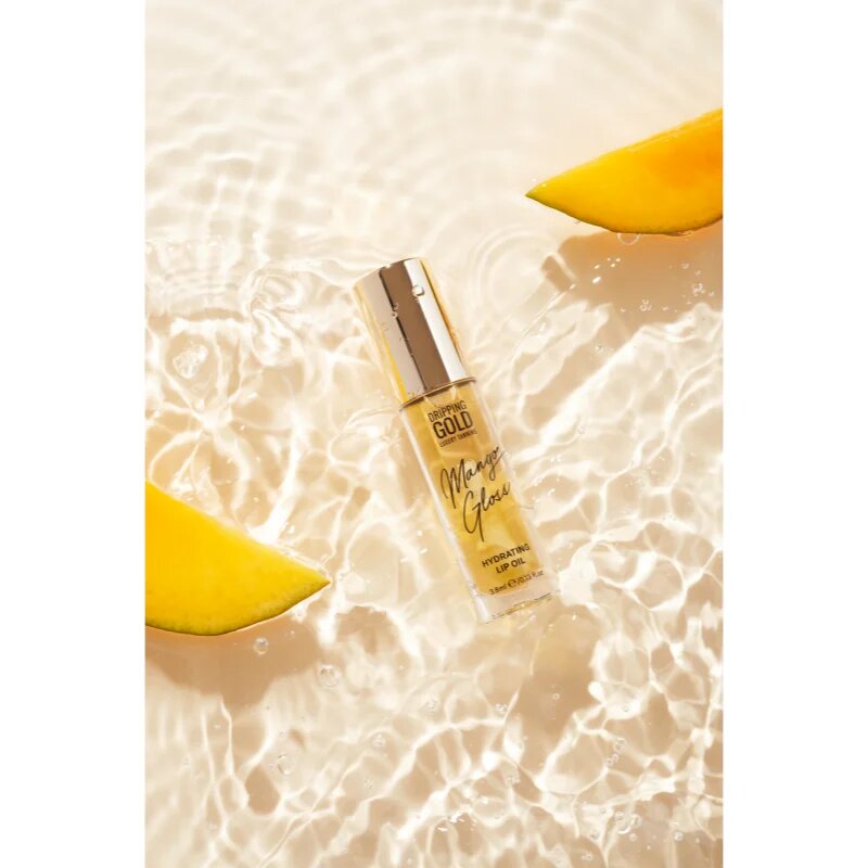 Dripping Gold Hydrating Cherry Gloss ulei pentru buze cu efect de hidratare culoare Mango 38 ml