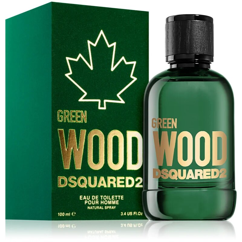 Dsquared2 Green Wood Eau de Toilette pentru bărbați 100 ml