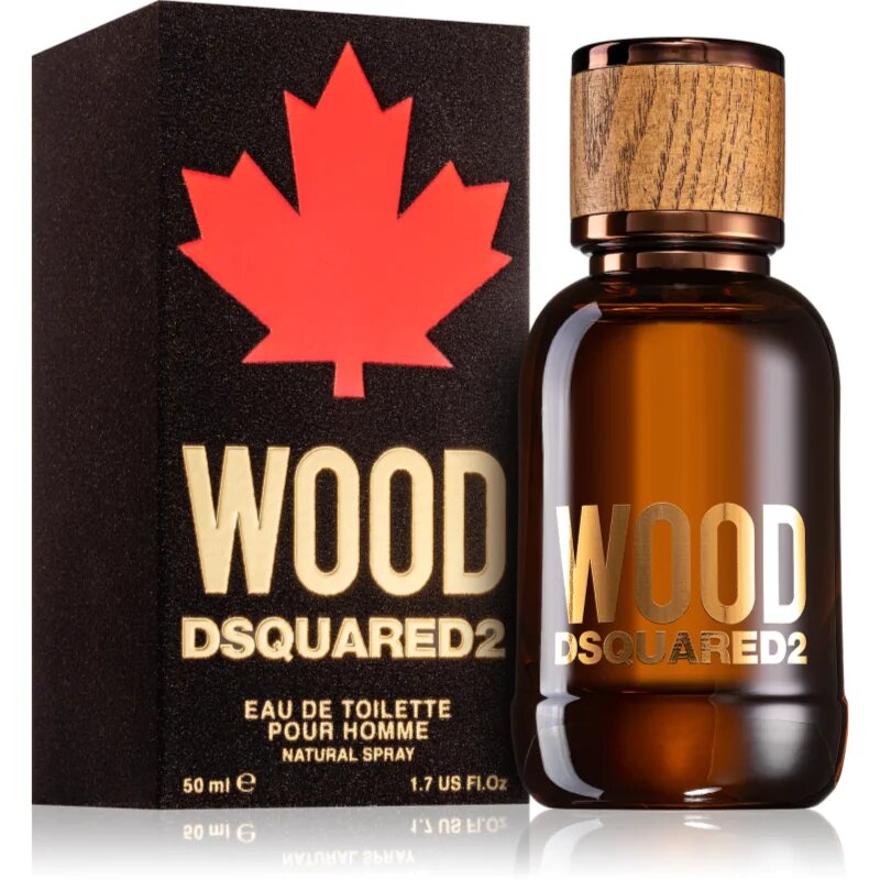 Dsquared2 Wood Pour Homme Eau de Toilette pentru bărbați 50 ml