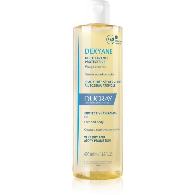 Ducray Dexyane ulei de curatare pentru piele foarte sensibila sau cu dermatita atopica 400 ml