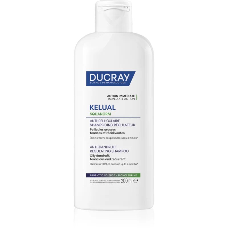 Kelual Squanorm Regulating Treatment Shampoo Oily Dandruff șampon pentru par gras si cu matreata 200 ml