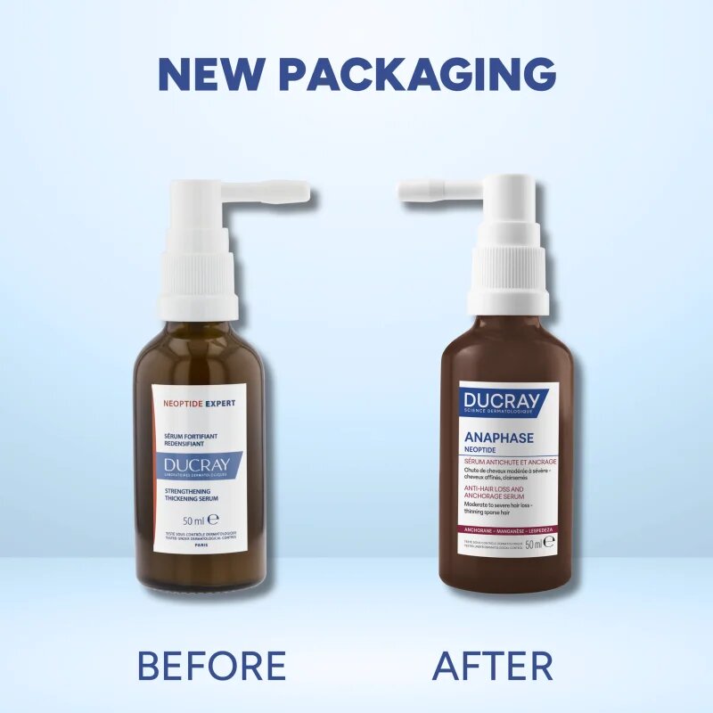 Ducray Neoptide Expert Tratament împotriva căderii părului pentru întărirea și creșterea părului 2x50 ml
