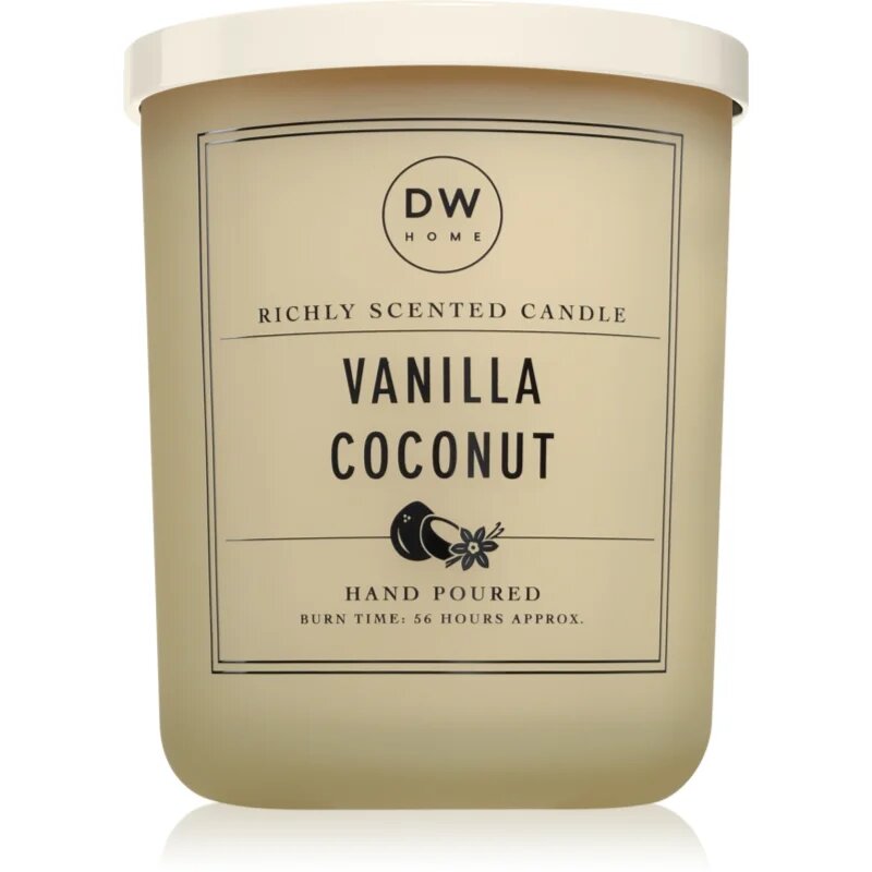 DW Home Vanilla Coconut lumânare parfumată 434 g