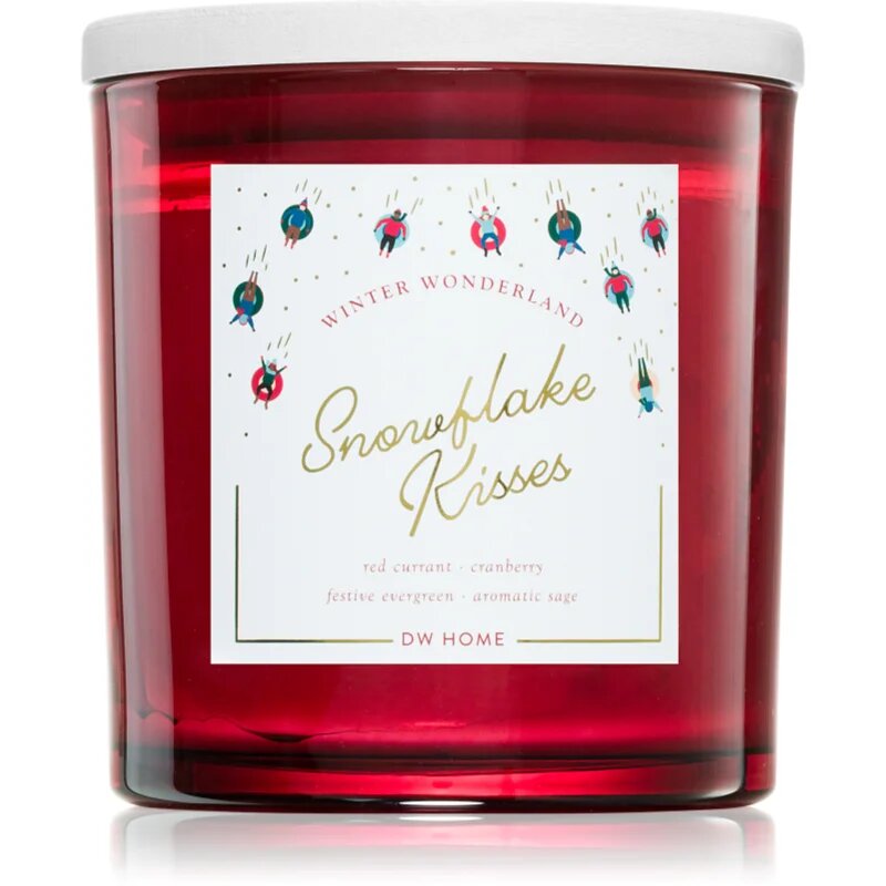 DW Home Winter Wonderland Snowflake Kisses lumânare parfumată 374 g