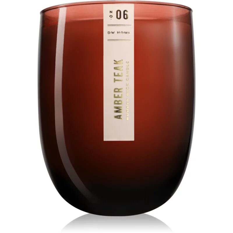 Wooden Wick Candles Amber Teak lumânare parfumată 436.6 g