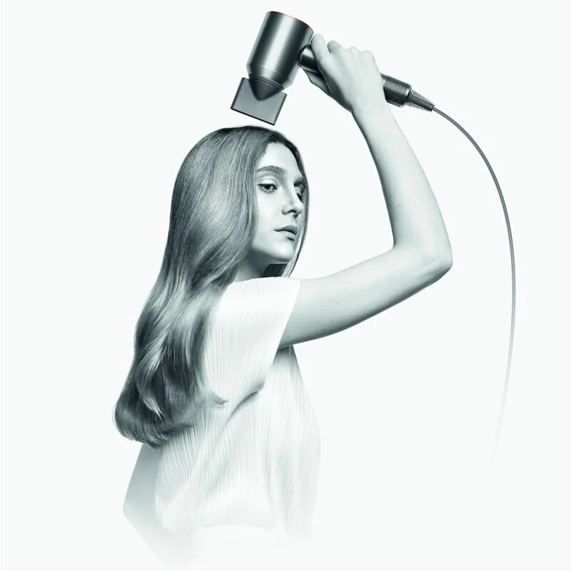 Dyson Supersonic Origin HD07 Silver/Copper uscator de par 1 buc