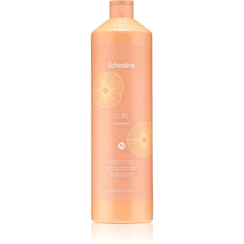 Echosline Curl Shampoo șampon pentru par ondulat si cret 1000 ml