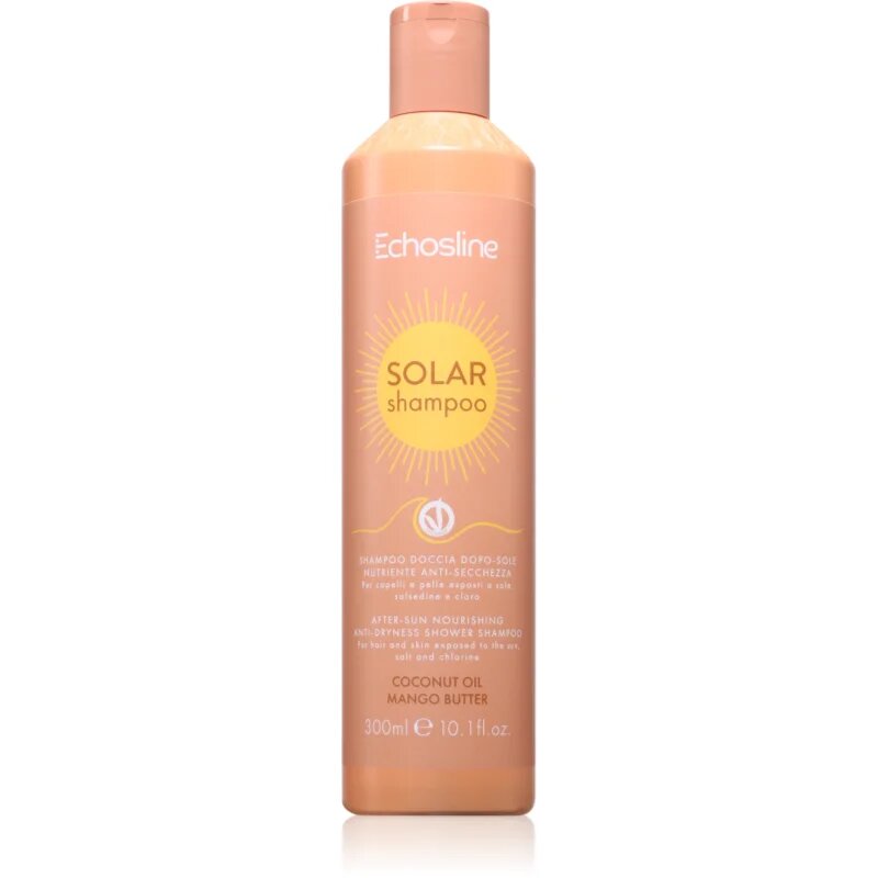Echosline SOLAR Shampoo sampon hranitor pentru par expus la soare 300 ml
