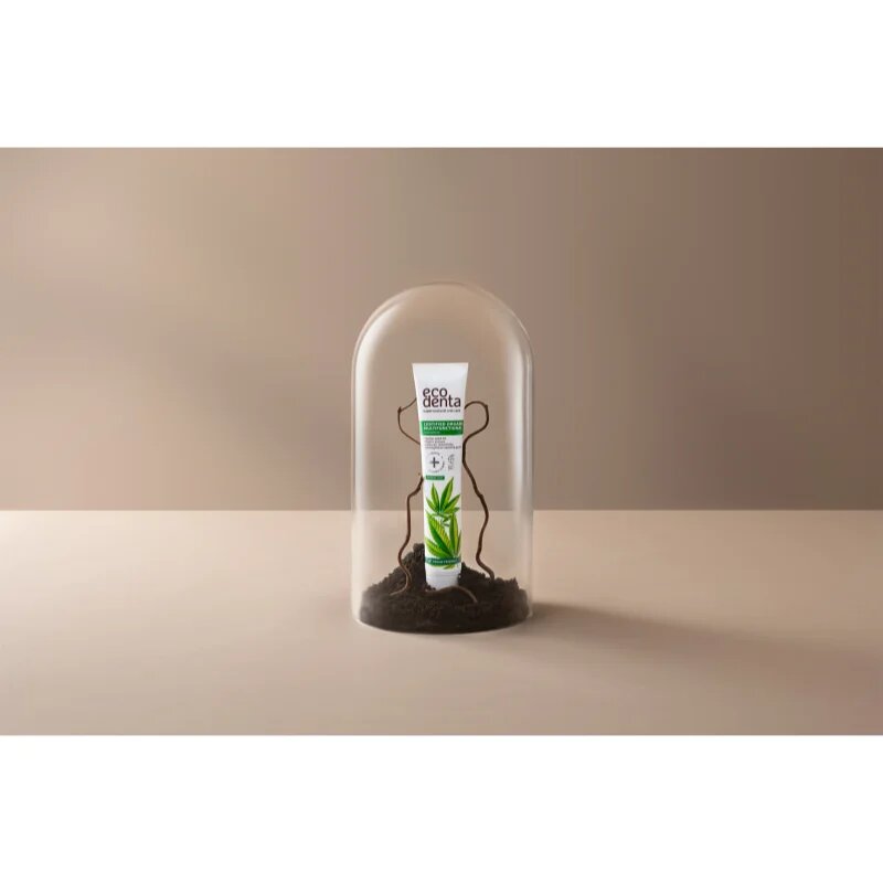 Ecodenta Certified Organic Multifunctional with Hemp pastă de dinți naturală 75 ml