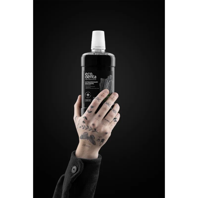 Ecodenta Expert Extraordinary Whitening apa de gura cu efect de albire 500 ml