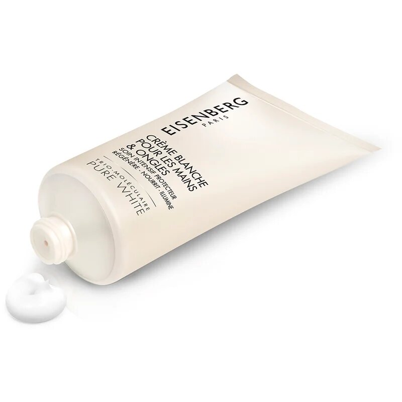 Eisenberg Pure White Crème Blanche pour les Mains & Ongles cremă de mâini iluminatoare contra petelor pigmentare 75 ml