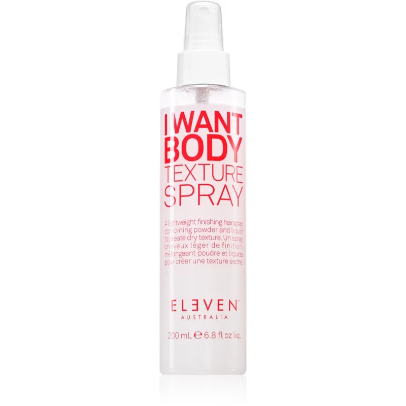 Eleven Australia I Want Body Texture Spray spray pentru păr cu volum pentru păr fin 200 ml