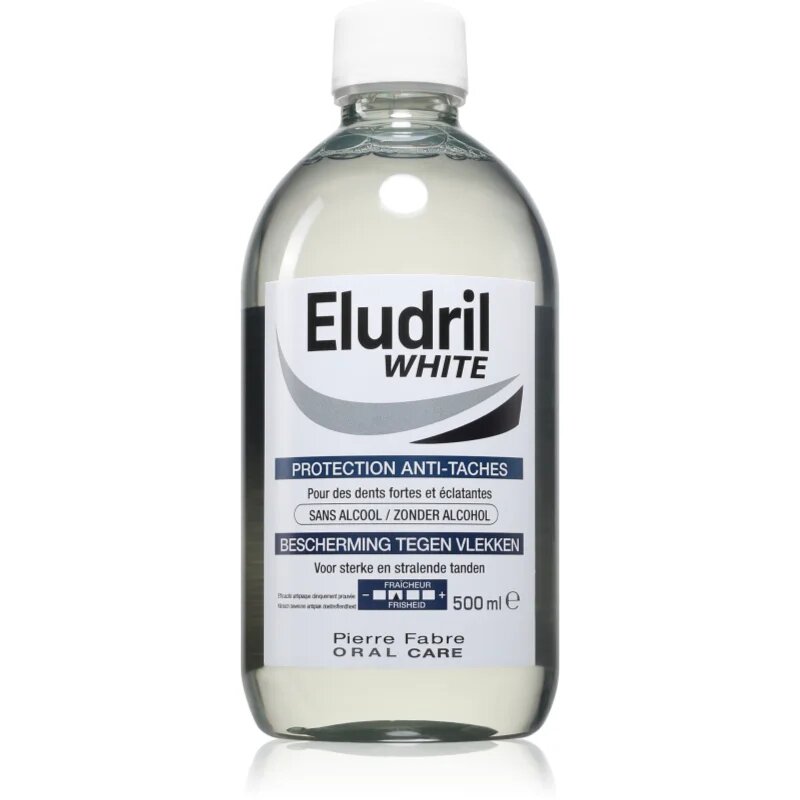 Elgydium Eludril White apa de gura cu efect de albire 500 ml