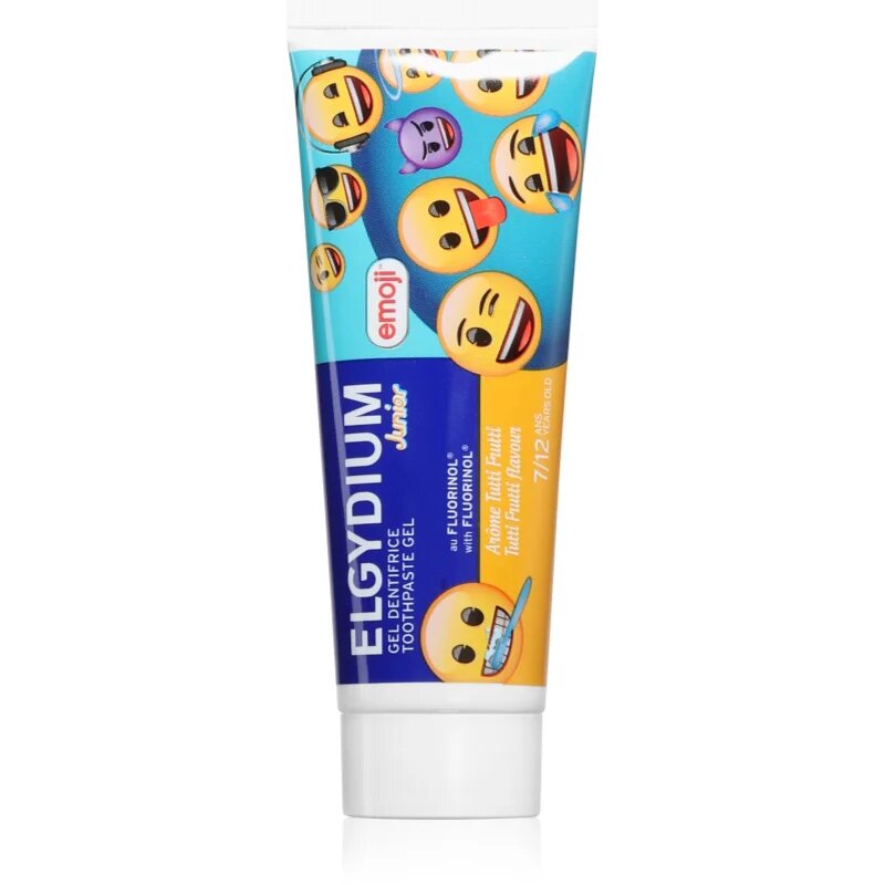 Elgydium Emoji Junior Pasta de dinti pentru copii. 7-12y 50 ml
