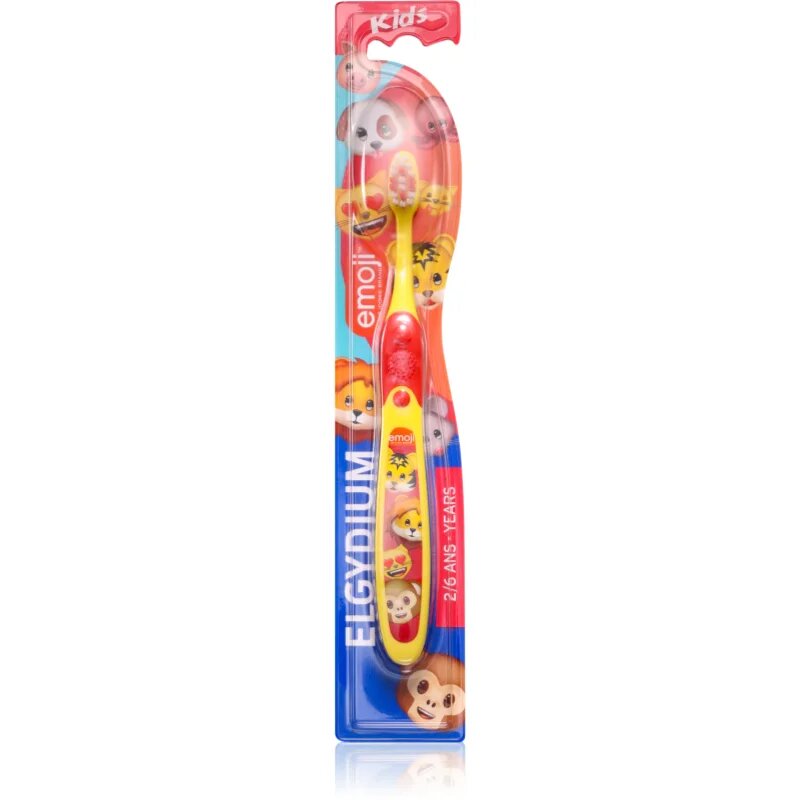 Elgydium Emoji Kids perie de dinti pentru copii 1 buc