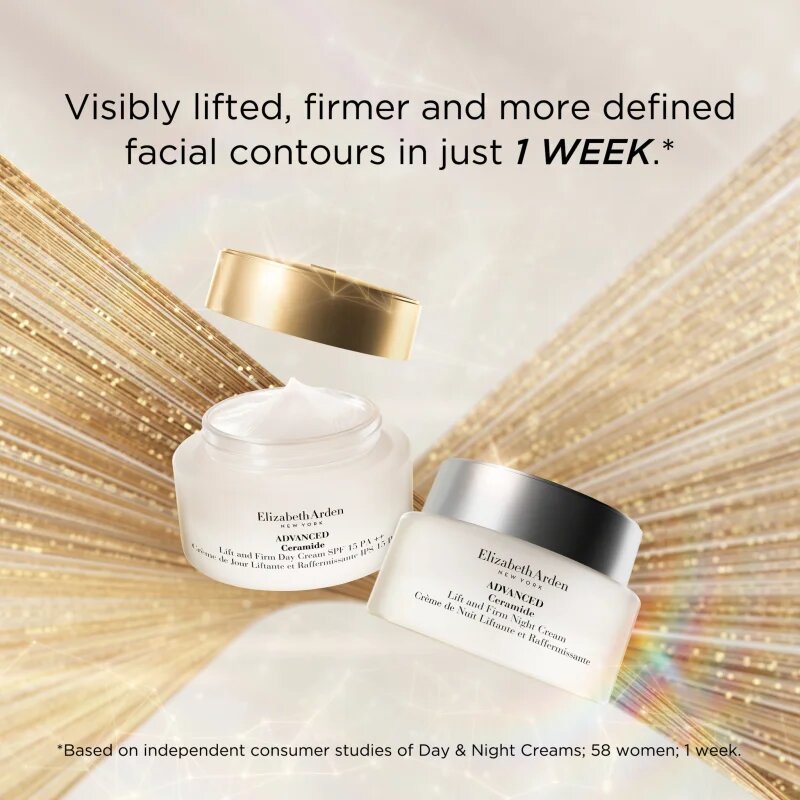 Elizabeth Arden Advanced Ceramide Lift And Firm Day Cream SPF 15 crema de zi cu efect de întărire SPF 15 50 ml