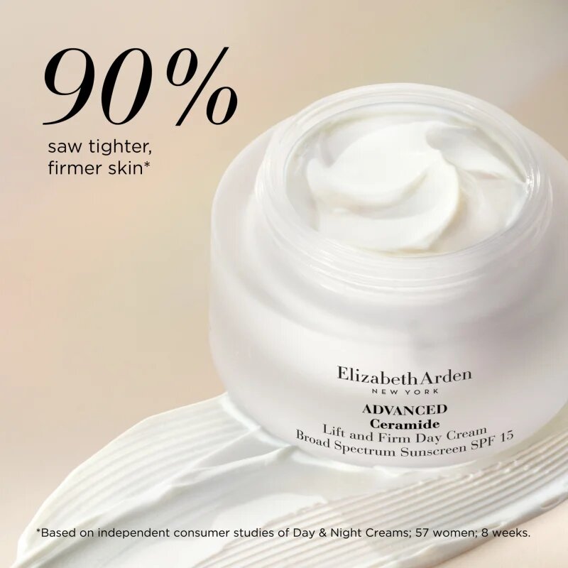 Elizabeth Arden Advanced Ceramide Lift And Firm Day Cream SPF 15 crema de zi cu efect de întărire SPF 15 50 ml