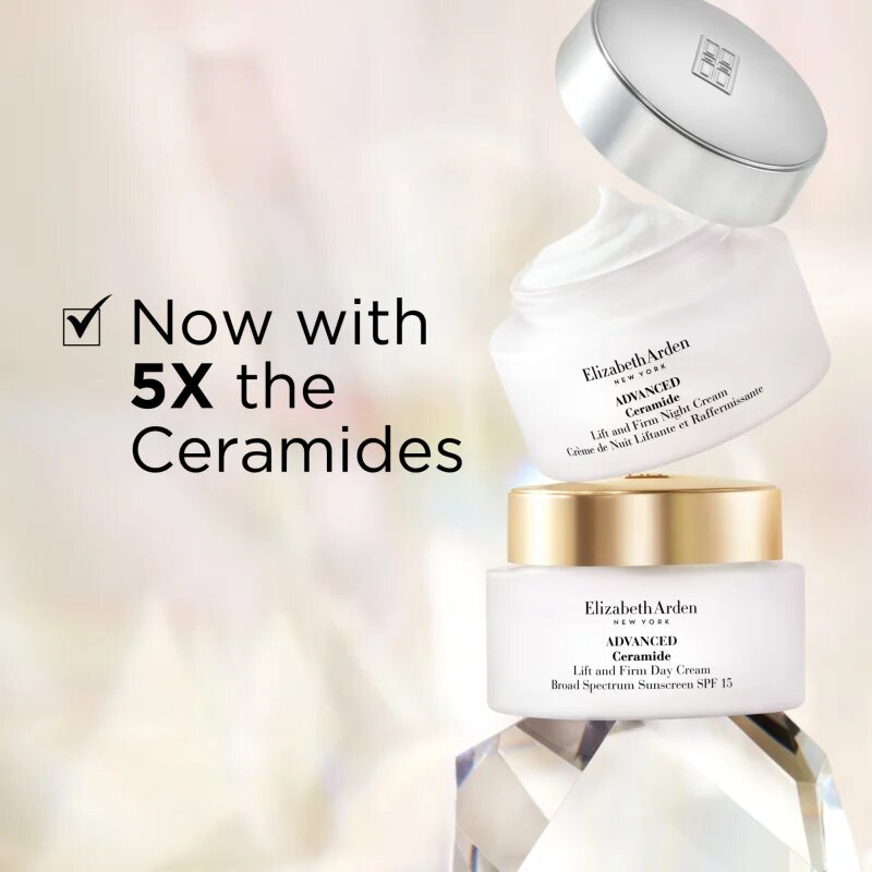Elizabeth Arden Advanced Ceramide Lift And Firm Day Cream SPF 15 crema de zi cu efect de întărire SPF 15 50 ml