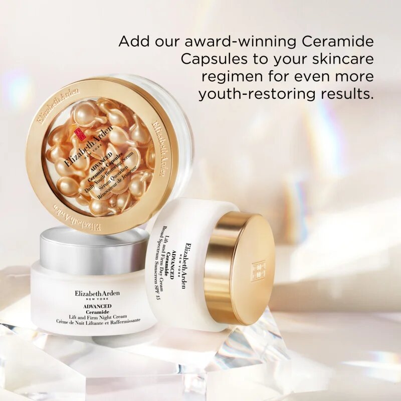 Elizabeth Arden Advanced Ceramide Lift And Firm Day Cream SPF 15 crema de zi cu efect de întărire SPF 15 50 ml