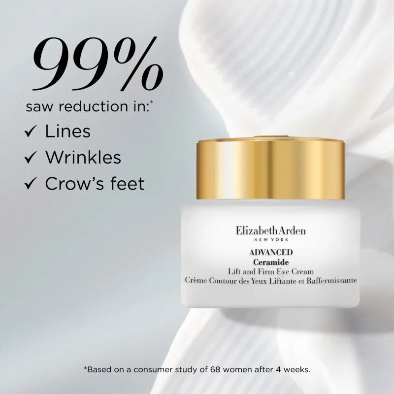 Elizabeth Arden Advanced Ceramide Lift and Firm Eye Cream cremă de ochi cu efect de lifting cu efect de întărire pentru femei 15 ml