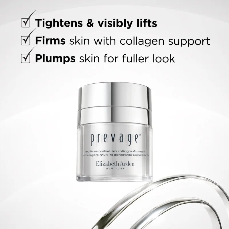 Elizabeth Arden Prevage Multi-Restorative Sculpting Soft Cream cremă pentru netezirea și strălucirea pielii 50 ml