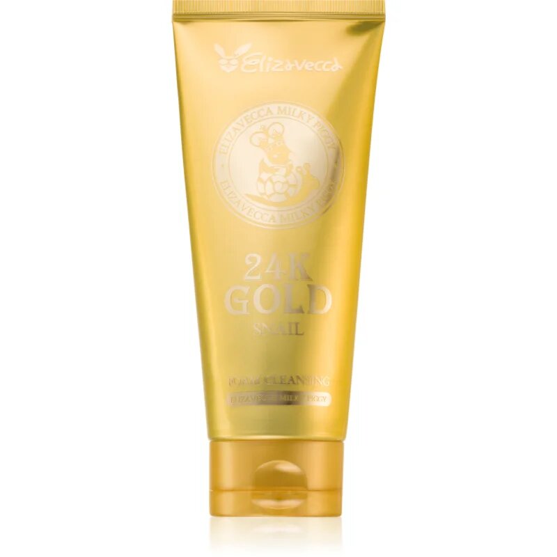 Elizavecca Milky Piggy 24K Gold Snail Cleansing Foam demachiant spumant delicat 180 ml
