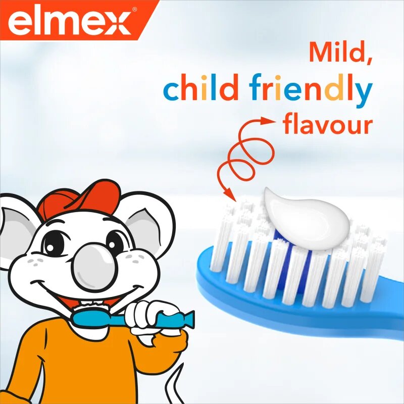 Elmex Caries Protection Kids pastă de dinți pentru copii 3 x 50 ml