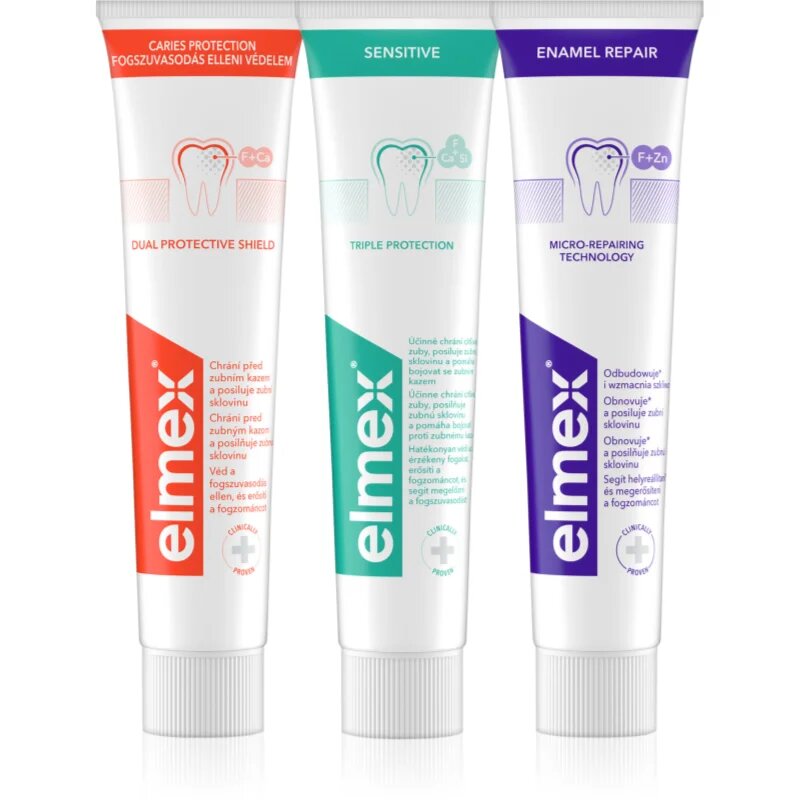 Mix Trio pastă de dinți 3x75 ml