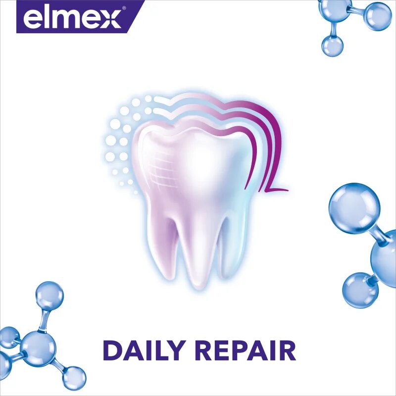 Elmex Repair Enamel Repair pastă de dinți 3x75 ml