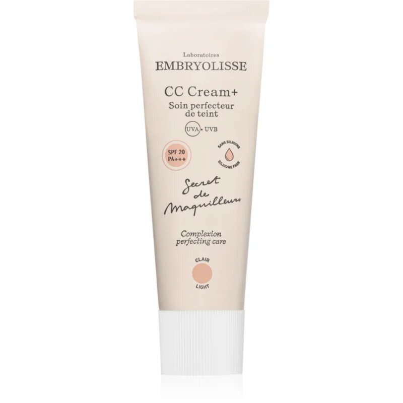 Embryolisse CC Cream + crema CC hidratanta SPF 20 culoare Light 30 ml