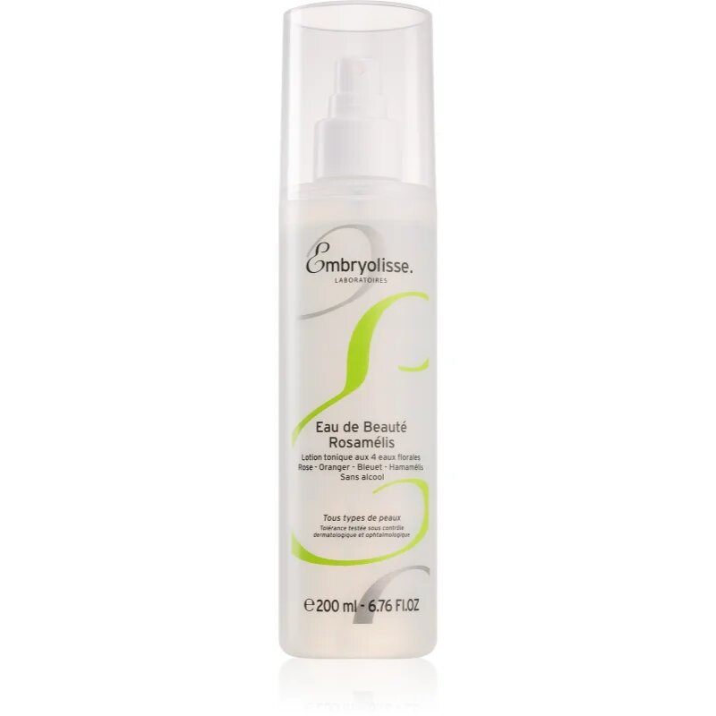 Embryolisse Cleansers and Make-up Removers tonic facial floral Spray 200 ml