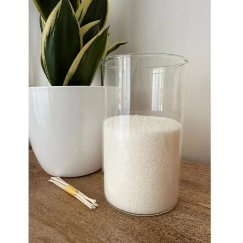 Emocio Pearl Wax White lumanare 350 g