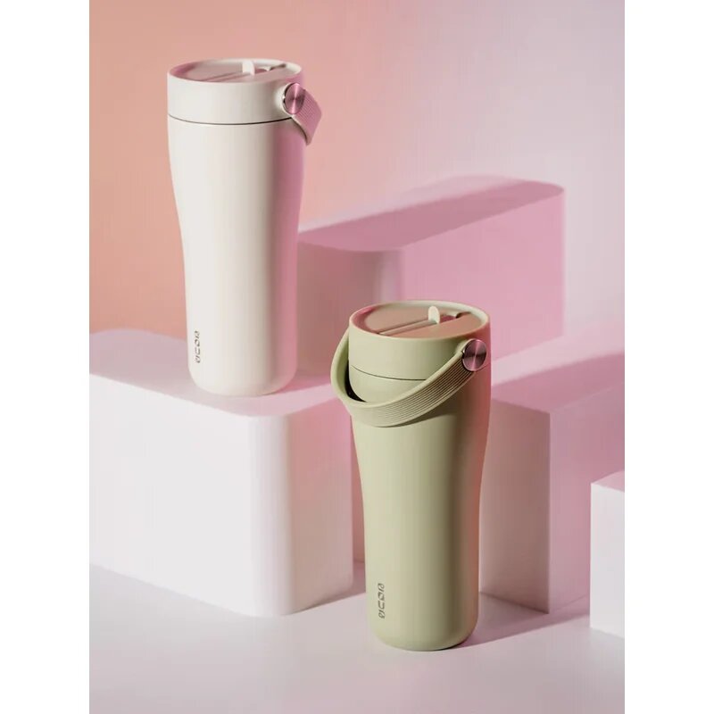 EQUA Carry Cup cană din oțel inoxidabil termo Matcha 1 buc
