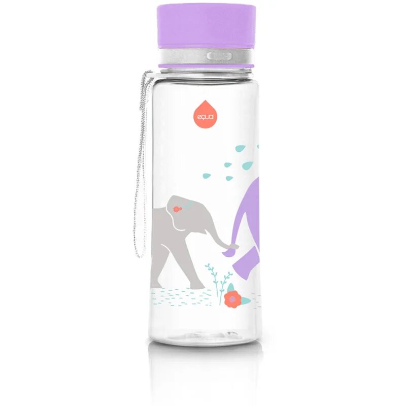 EQUA Kids sticlă pentru apă pentru copii Elephant 1 buc
