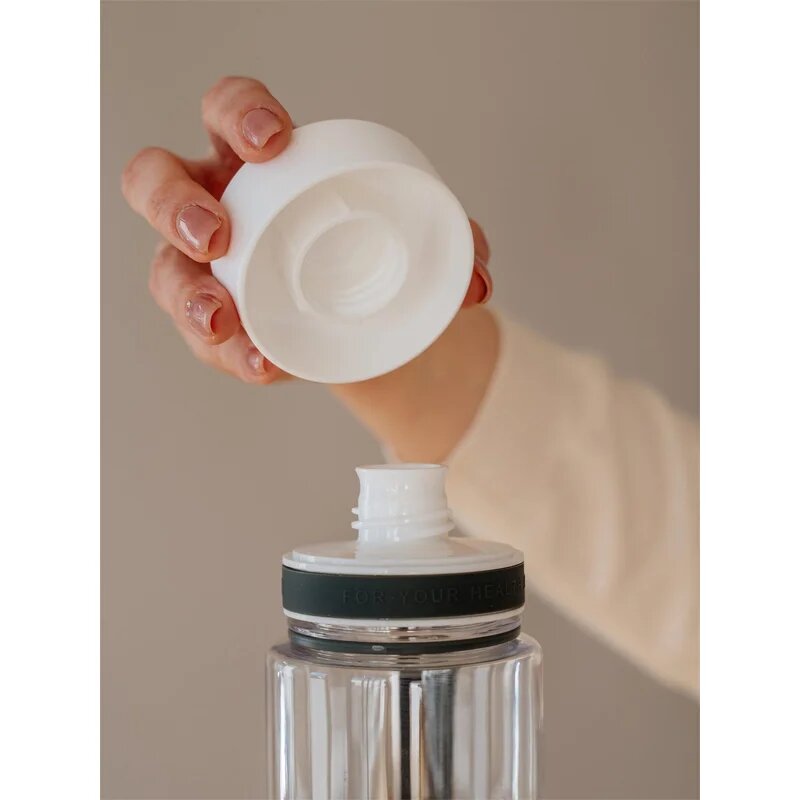 EQUA Plain sticlă pentru apă culoare White 1 buc