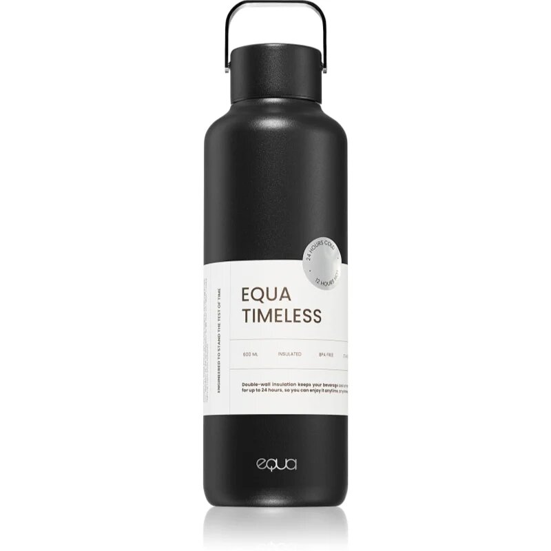 EQUA Timeless Thermo sticlă termos mica culoare Dark 1 buc