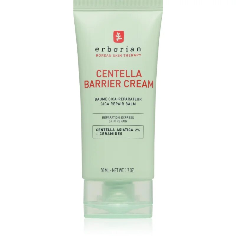 Erborian Centella Barrier Cream cremă intens hrănitoare reface bariera protectoare a pielii 50 ml