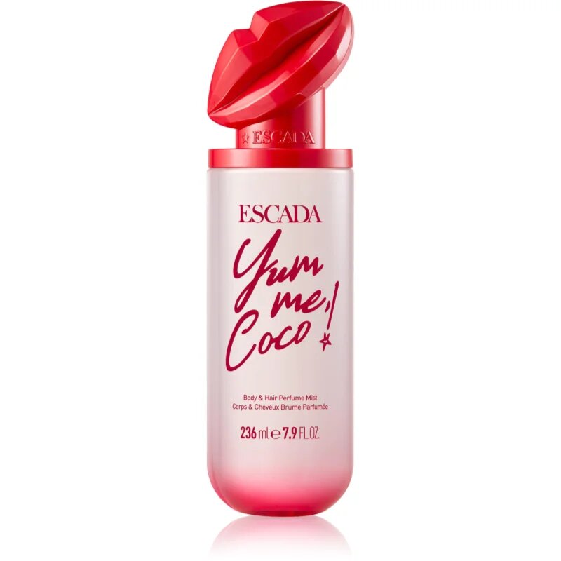 Escada Yum Me! Coco Body & Hair Mist brumă parfumată pentru corp si par pentru femei 236 ml
