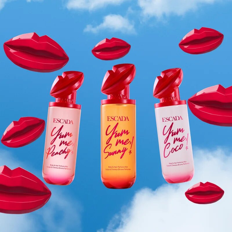 Escada Yum Me! Peachy Body & Hair Mist brumă parfumată pentru corp si par pentru femei 100 ml