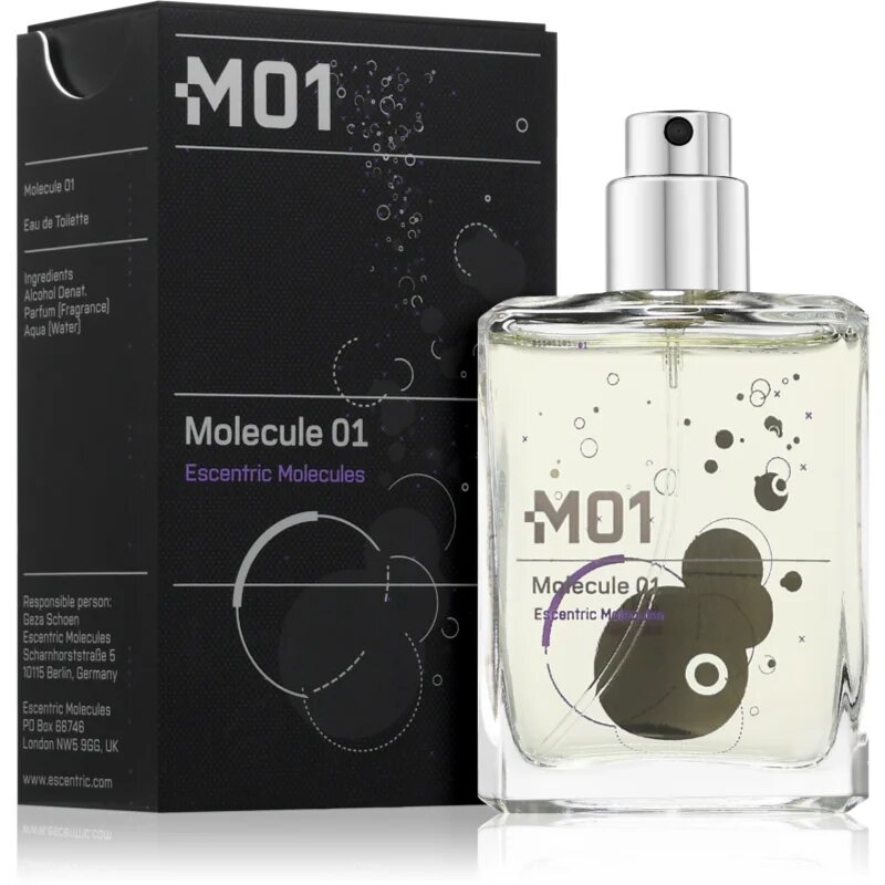 Escentric Molecules Molecule 01 Eau de Toilette unisex + Case 30 ml