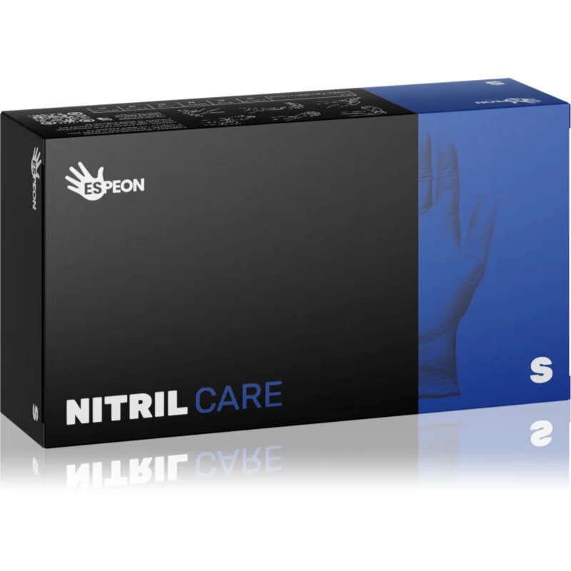 Espeon Nitril Care Gloves mănuși din nitril fără pudră S 100 buc