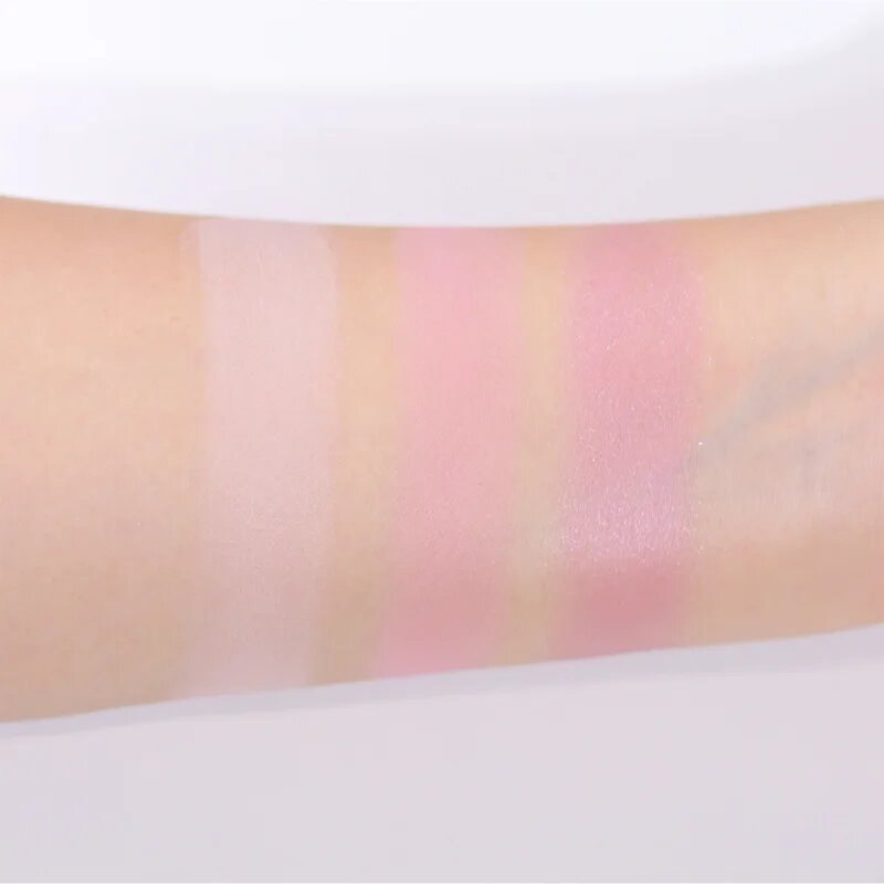 espoir Tone Pairing Cheek blush trio pentru look perfect culoare Violeta 9 g