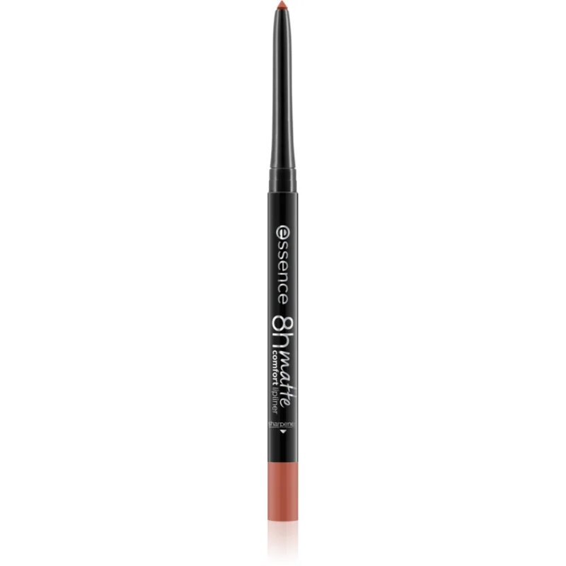 essence 8h Matte Comfort dermatograf mat de buze cu ascutitoare culoare 12 Cushion Talk 03 g