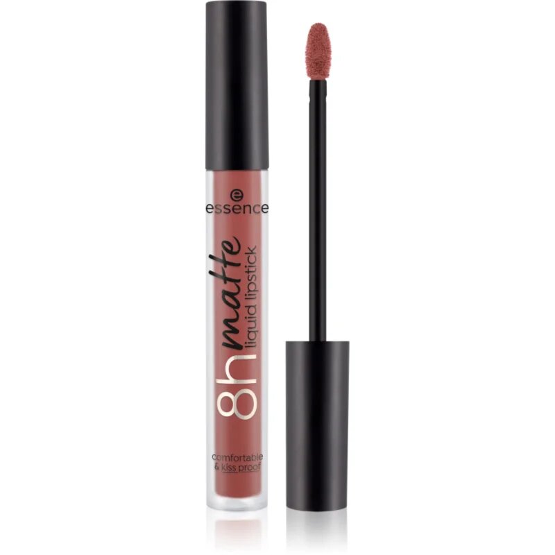 essence 8h matte ruj lichid mat culoare 16 Velvet Brick 25 ml