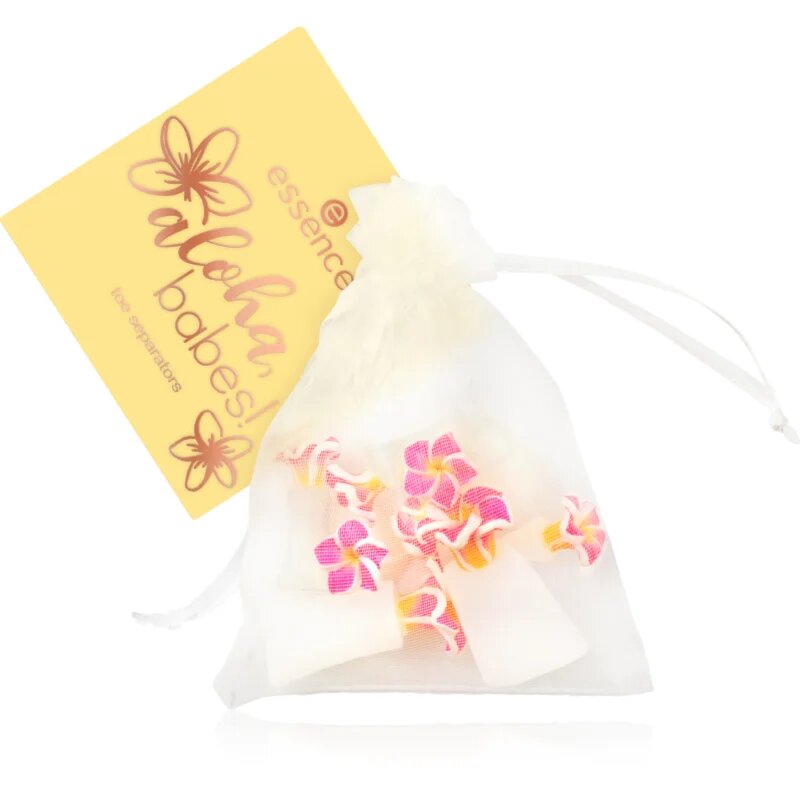 essence aloha babes! separatoare din spumă pentru degete 01 Beach Walk? Let's Talk! 8 buc