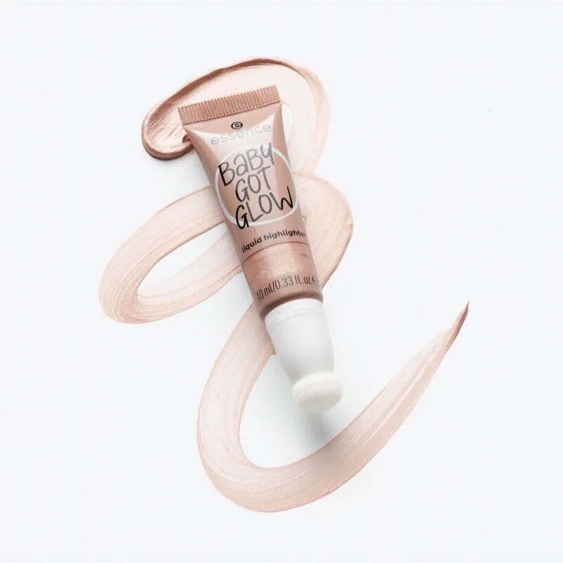 essence BABY GOT GLOW iluminator lichid culoare 10 Sassy In Silk 10 ml