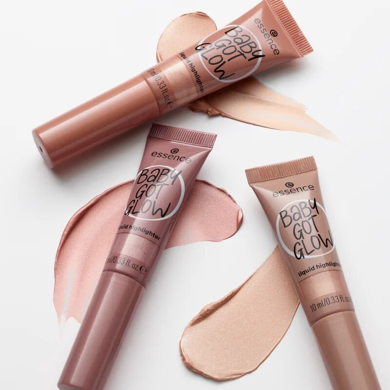 essence BABY GOT GLOW iluminator lichid culoare 30 Breezy Bronze 10 ml
