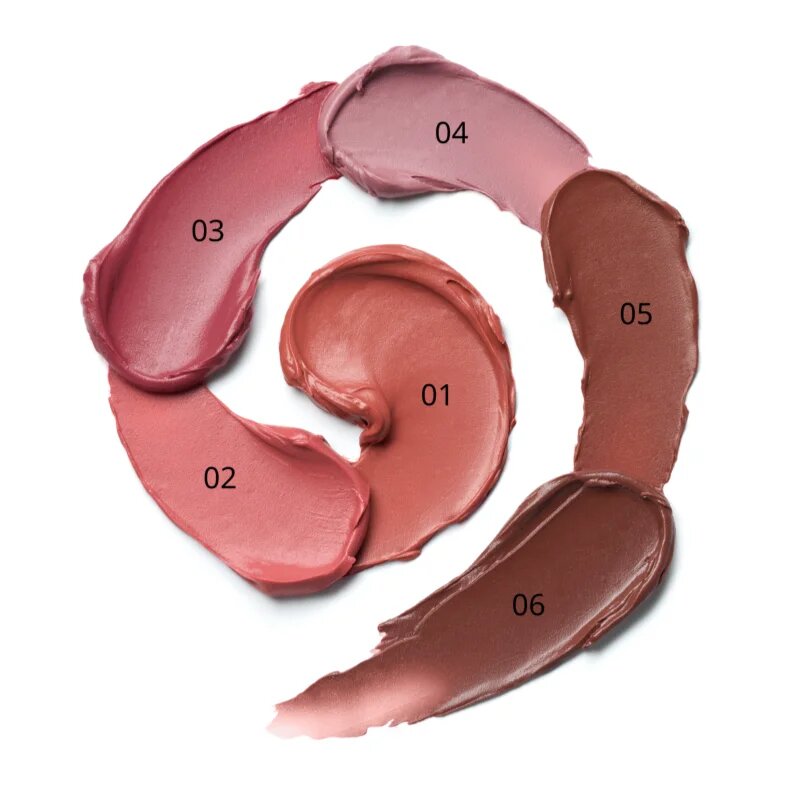 essence Blur Soufflé balsam de buze colorat cu efect matifiant culoare 05 Nude Toffee 3 g