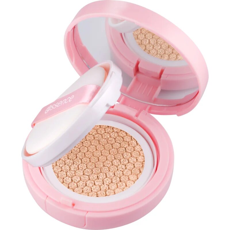 essence BRIGHTEN UP! Cushion Foundation fond de ten tip cushon culoare 12 Creme 12 g